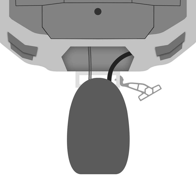 Load image into Gallery viewer, Minn Kota Raptor Jack Plate Adapter - Starboard - 2" Setback - 6" Rise - White - Skoutley Outdoors LLC