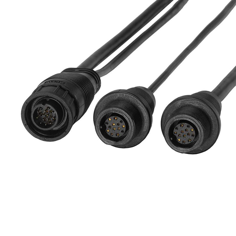 Load image into Gallery viewer, Humminbird 14 M SILR Y - SOLIX®/APEX® Side Imaging Left-Right Splitter Cable - Skoutley Outdoors LLC