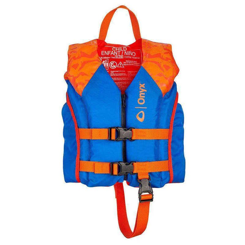Load image into Gallery viewer, Onyx Shoal All Adventure Child Paddle & Water Sports Life Jacket - Orange - Skoutley Outdoors LLC
