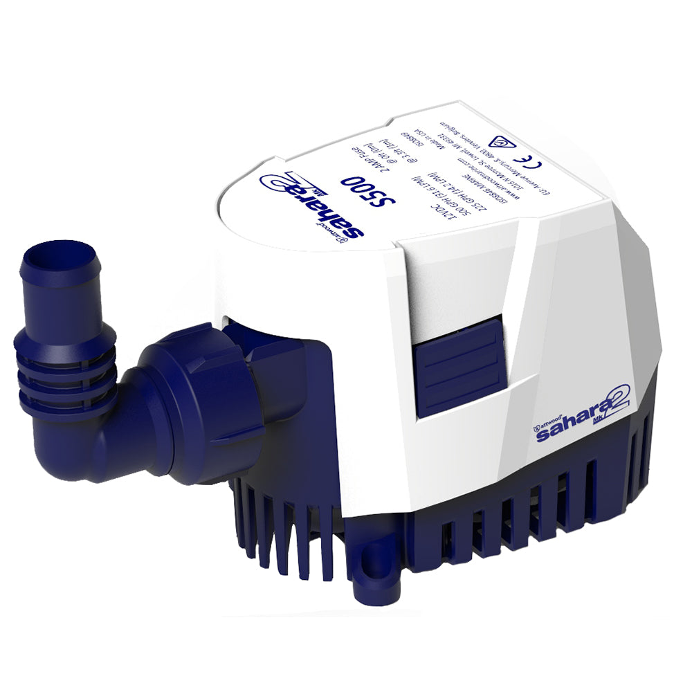Attwood Sahara MK2 S500 Bilge Pump 500 GPH - 12V - Automatic - Skoutley Outdoors LLC