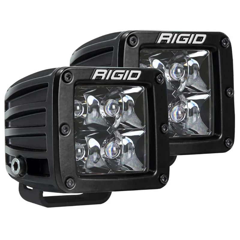 Load image into Gallery viewer, RIGID Industries D-Series Pro Dually Spot Surface Mount Pair - Midnight Edition