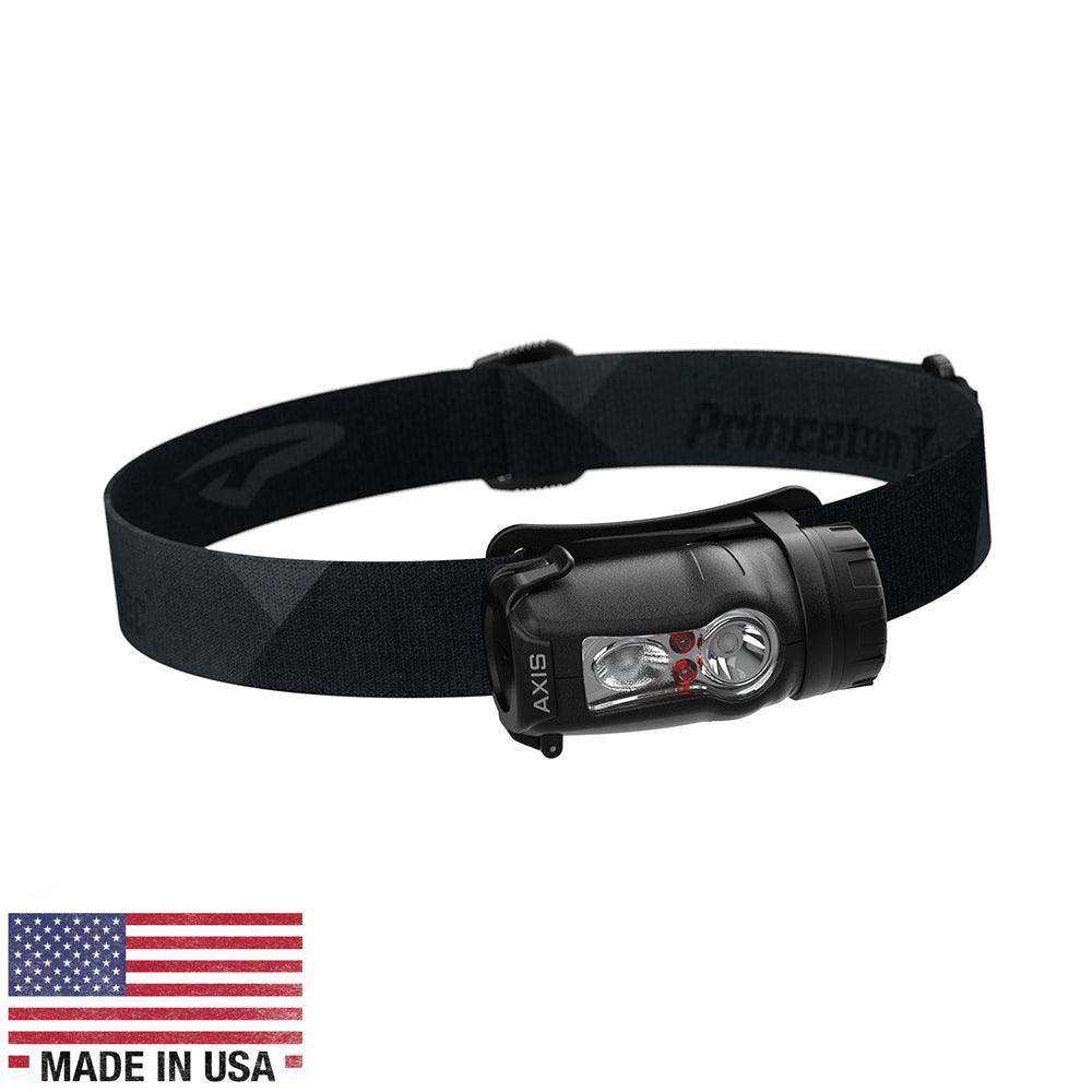 Princeton Tec Axis Rechargeable LED HeadLamp - Black/Grey - Skoutley Outdoors LLC