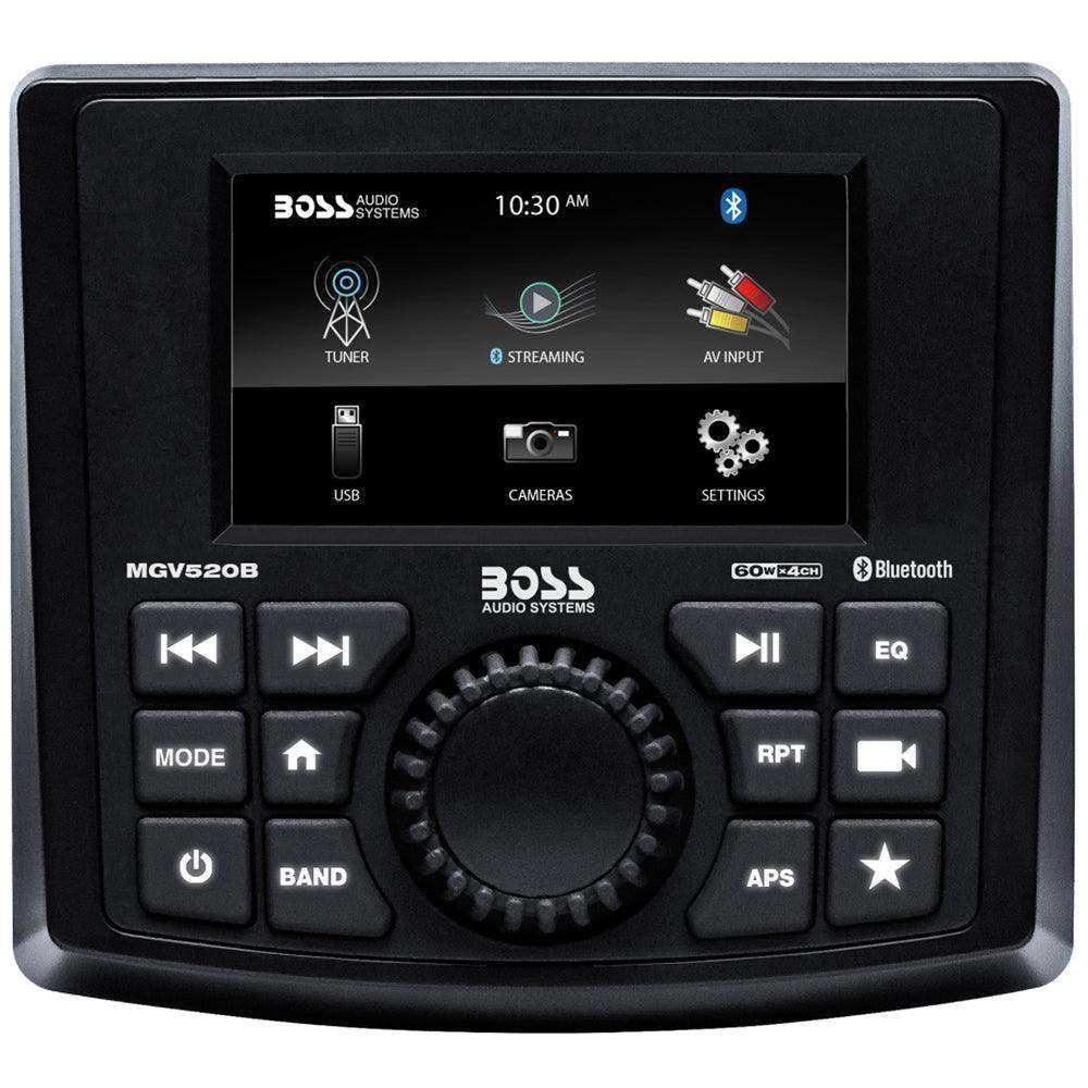 Boss Audio MGV520B Marine Stereo w/AM/FM/BT/USB/Rear Camera - Skoutley Outdoors LLC