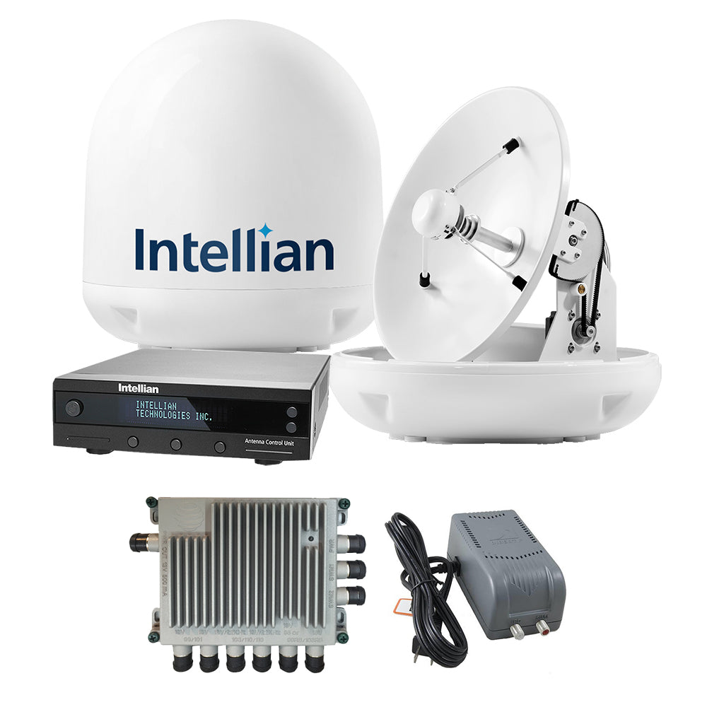 Intellian i4 All-Americas TV Antenna System & SWM-30 Kit - Skoutley Outdoors LLC