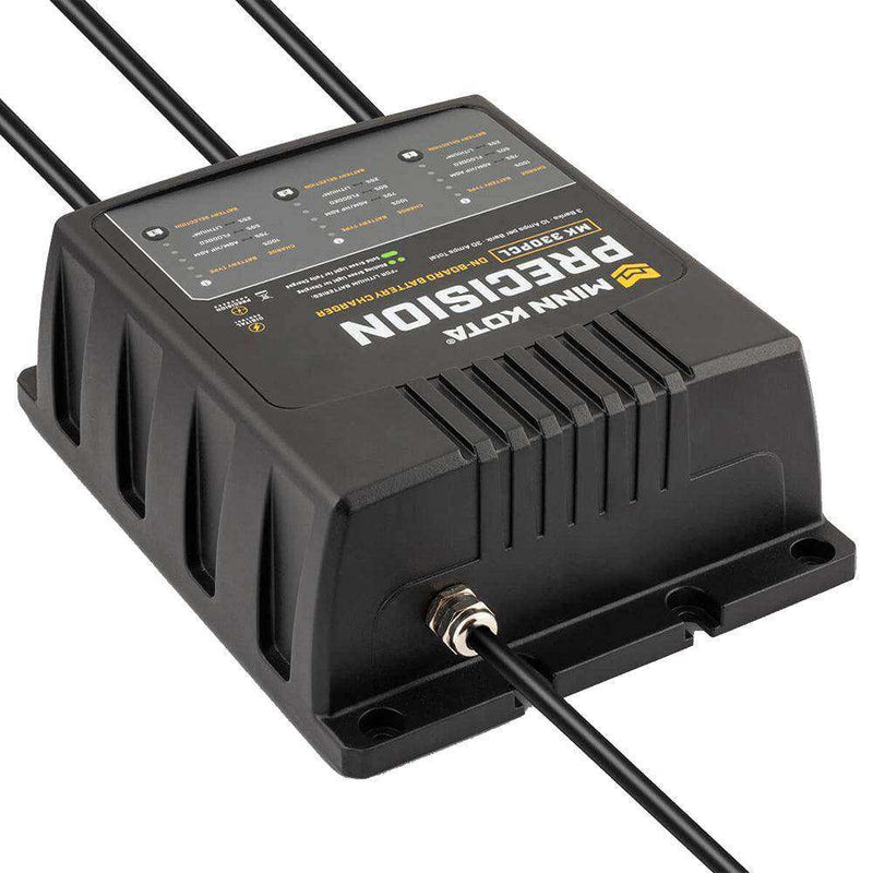 Load image into Gallery viewer, Minn Kota On-Board Precision Charger MK-330 PCL 3 Bank x 10 AMP LI Optimized Charger - Skoutley Outdoors LLC