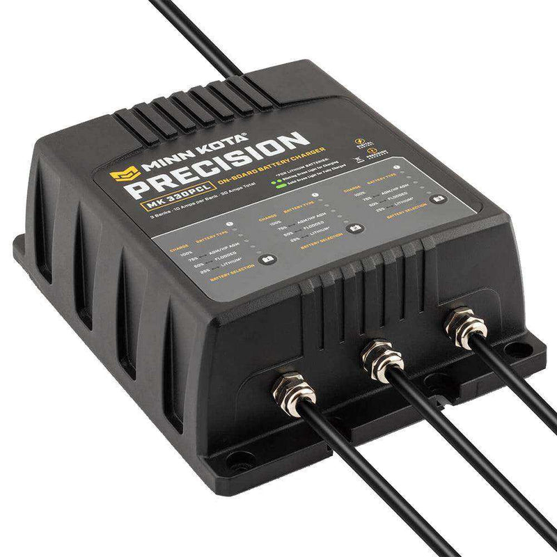 Load image into Gallery viewer, Minn Kota On-Board Precision Charger MK-330 PCL 3 Bank x 10 AMP LI Optimized Charger - Skoutley Outdoors LLC