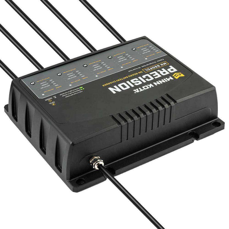 Load image into Gallery viewer, Minn Kota On-Board Precision Charger MK-550 PCL 5 Bank x 10 AMP LI Optimized Charger - Skoutley Outdoors LLC