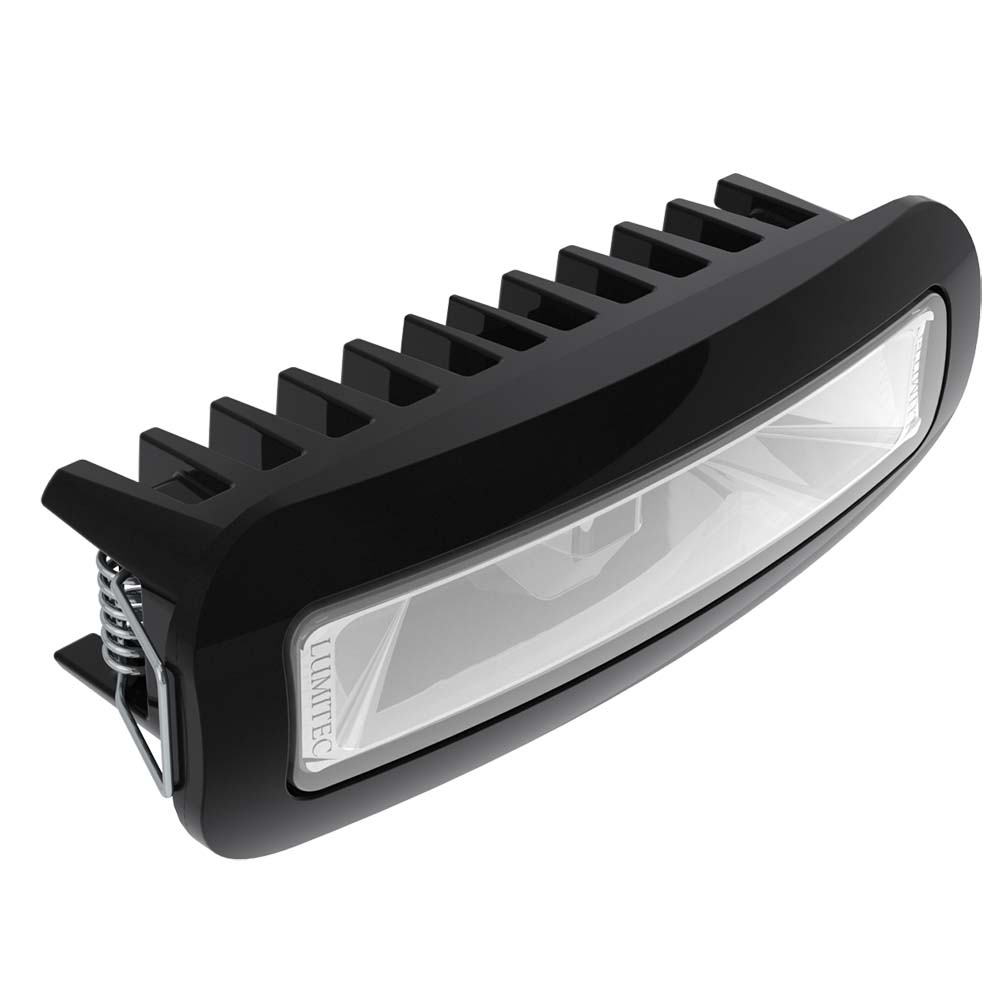 Lumitec Capri3 Spreader Light - White Non-Dimming - Black Housing - Skoutley Outdoors LLC
