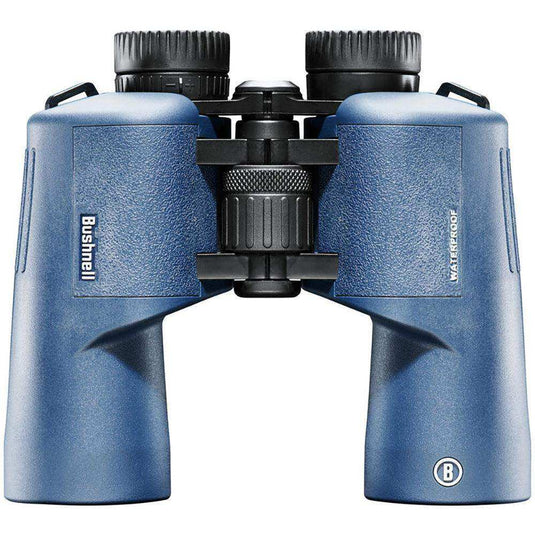 Bushnell 7x50mm H2O Binocular - Dark Blue Porro WP/FP Twist Up Eyecups - Skoutley Outdoors LLC