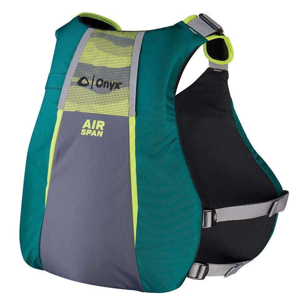 Onyx Airspan Angler Life Jacket - XL/2X - Green - Skoutley Outdoors LLC