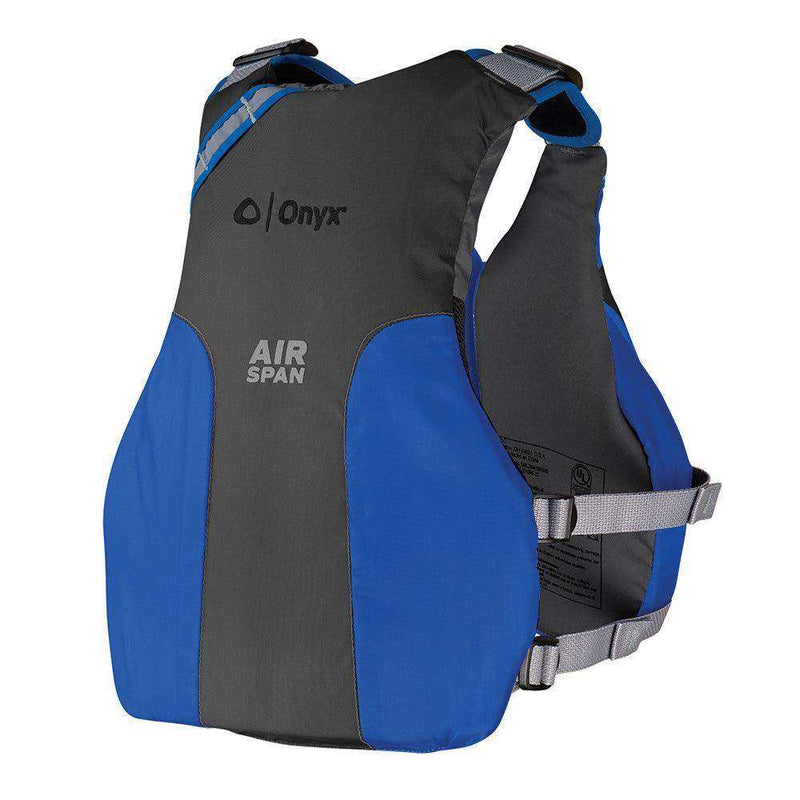 Load image into Gallery viewer, Onyx Airspan Breeze Life Jacket - XL/2X - Blue - Skoutley Outdoors LLC