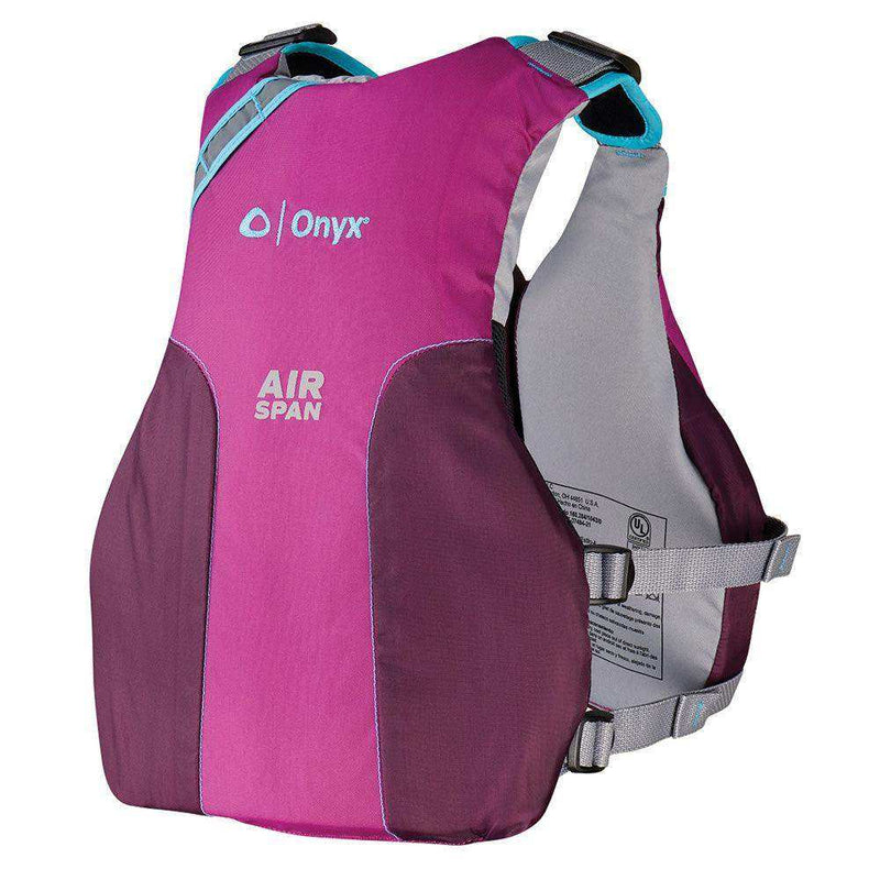 Load image into Gallery viewer, Onyx Airspan Breeze Life Jacket - M/L - Purple - Skoutley Outdoors LLC