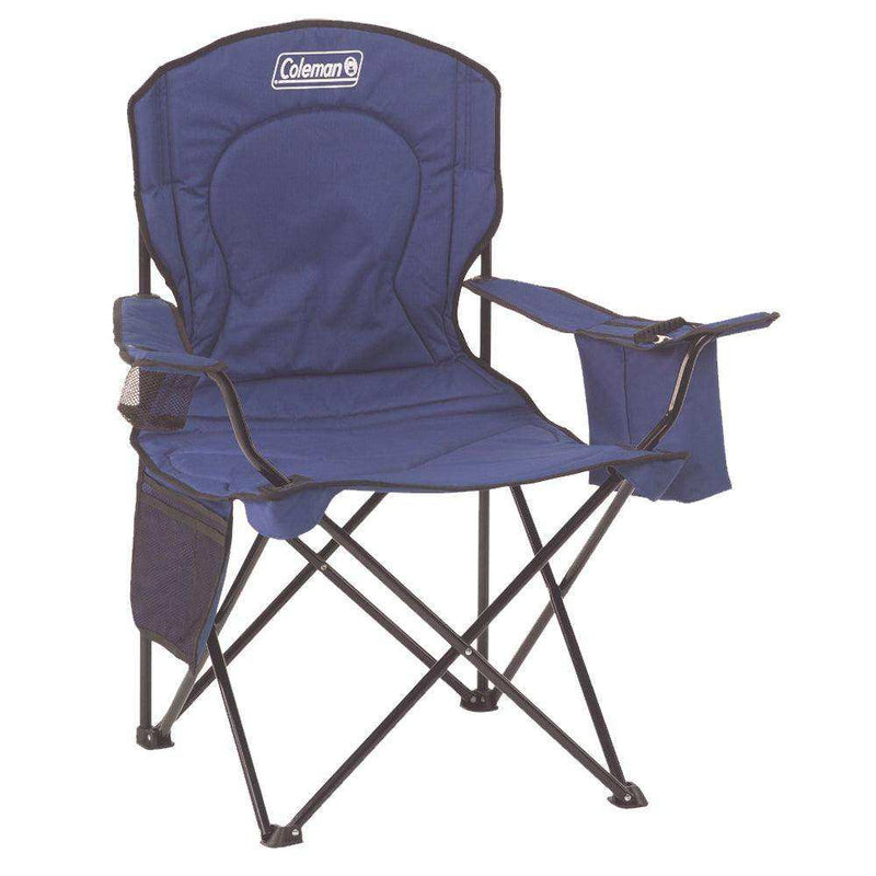 Load image into Gallery viewer, Coleman Cooler Quad Chair - Blue - Skoutley Outdoors LLC