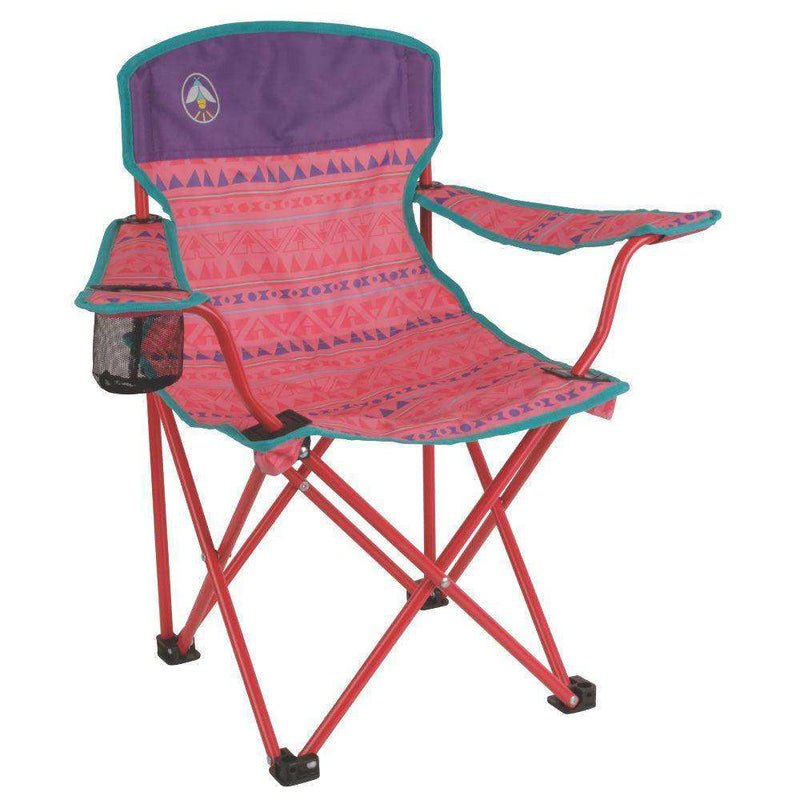 Load image into Gallery viewer, Coleman Kids Quad Chair - Pink - Skoutley Outdoors LLC