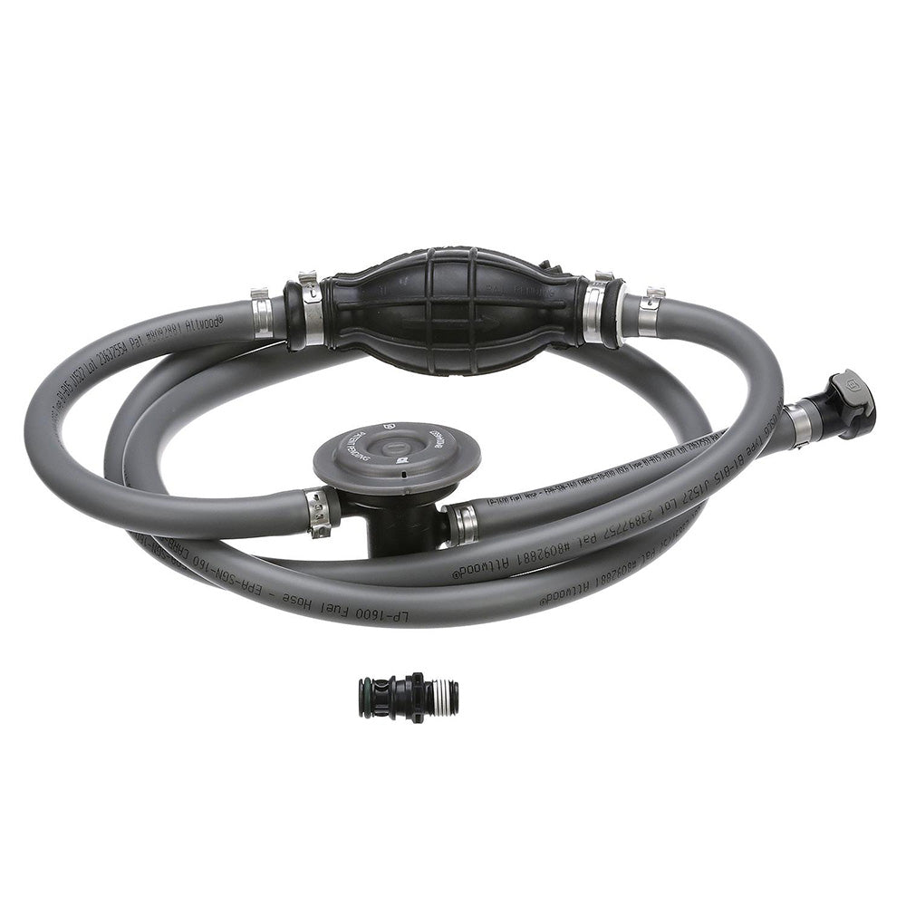 Attwood Mercury Fuel Line Kit - 3/8" Dia. x 6' Length w/Fuel Demand Valve - Skoutley Outdoors LLC