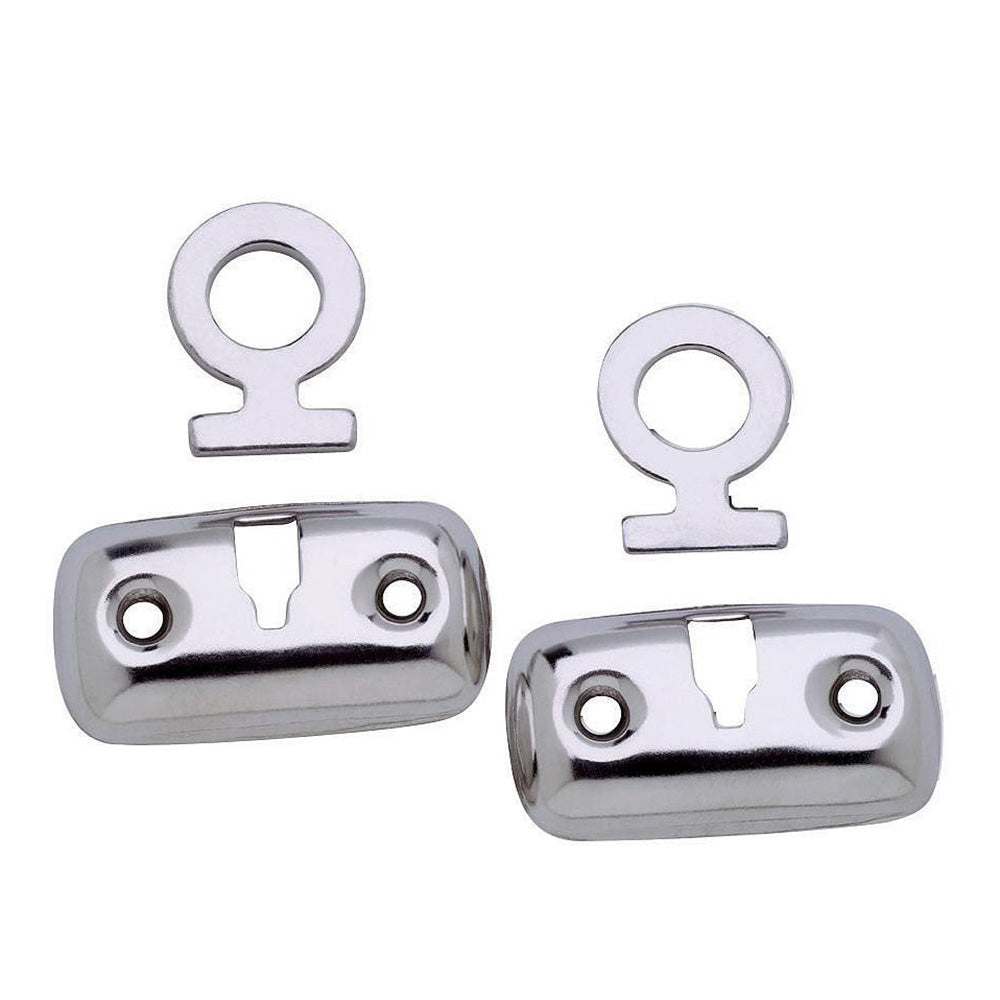 Attwood Mooring Fender Lock Kit - Stainless Steel Pair - Skoutley Outdoors LLC