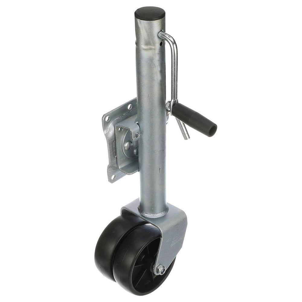 Attwood Fold-Up Trailer Jack - 1500 lb Capacity - Dual Wheel - Skoutley Outdoors LLC