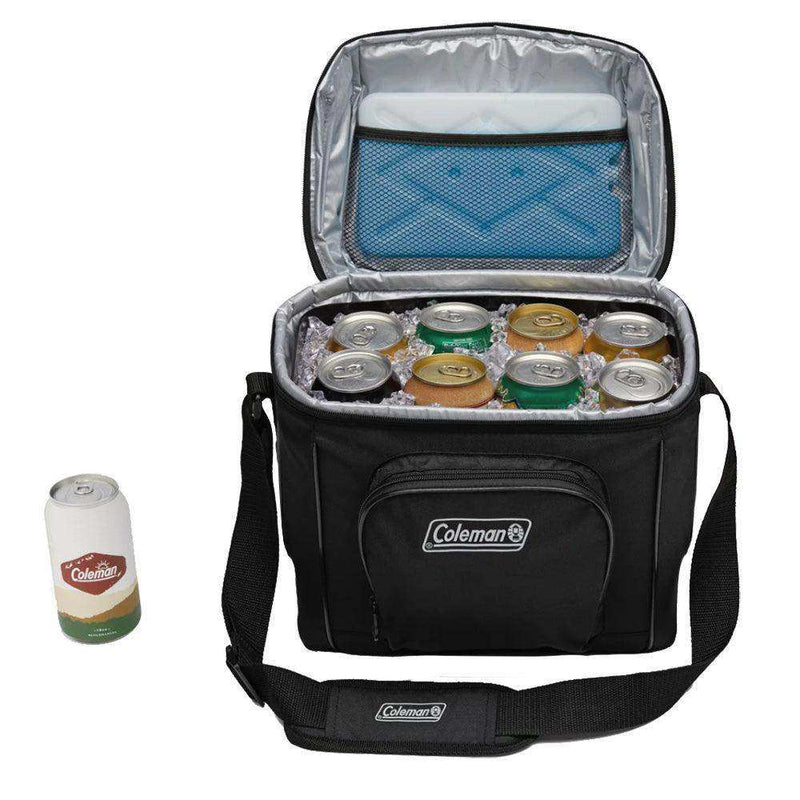 Load image into Gallery viewer, Coleman Chiller™ 16-Can Soft-Sided Portable Cooler - Black - Skoutley Outdoors LLC