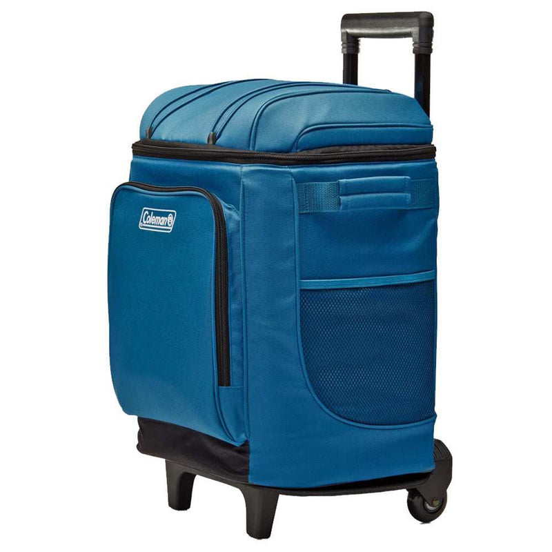 Load image into Gallery viewer, Coleman CHILLER™ 42-Can Soft-Sided Portable Cooler w/Wheels - Deep Ocean - Skoutley Outdoors LLC