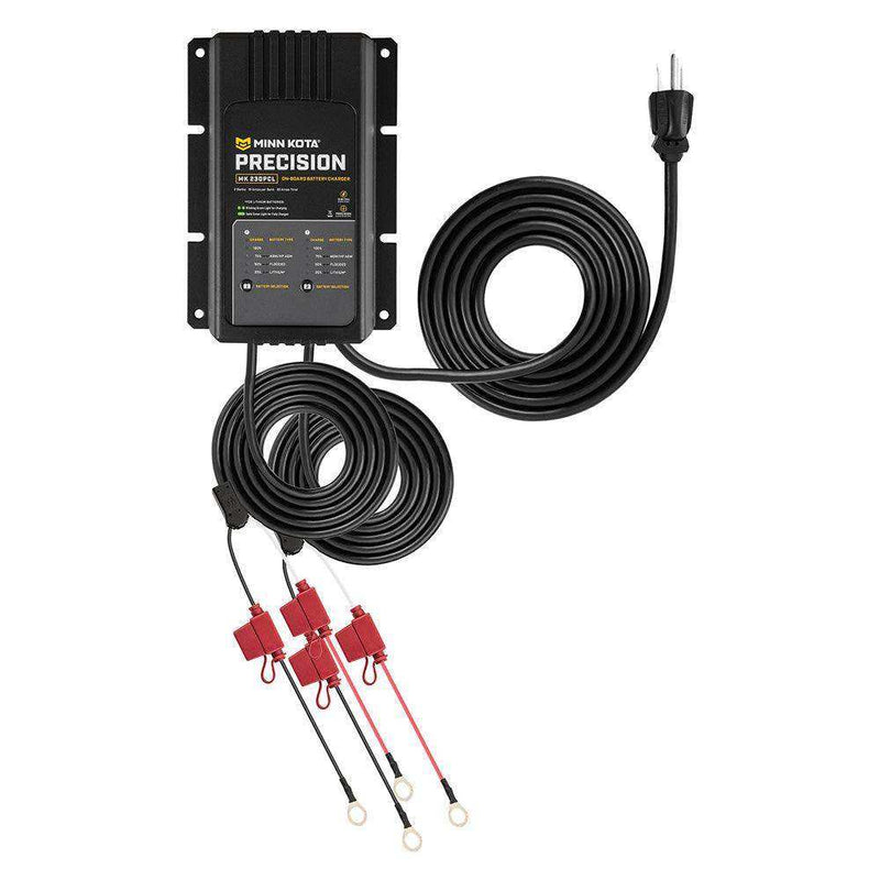 Load image into Gallery viewer, Minn Kota On-Board Precision Charger MK-230 PCL 2 Bank x 15 AMP LI Optimized Charger - Skoutley Outdoors LLC