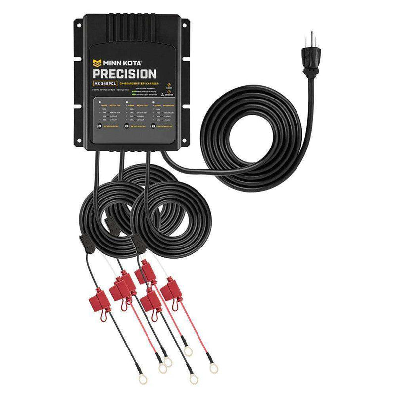Load image into Gallery viewer, Minn Kota On-Board Precision Charger MK-345 PCL 3 Bank x 15 AMP LI Optimized Charger - Skoutley Outdoors LLC