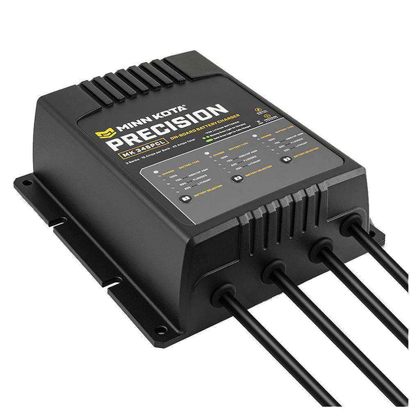 Load image into Gallery viewer, Minn Kota On-Board Precision Charger MK-345 PCL 3 Bank x 15 AMP LI Optimized Charger - Skoutley Outdoors LLC
