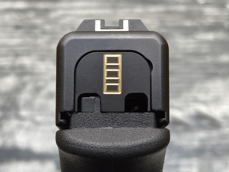 Load image into Gallery viewer, Milspin USMC Glock Slide Back Plates (Most Popular)