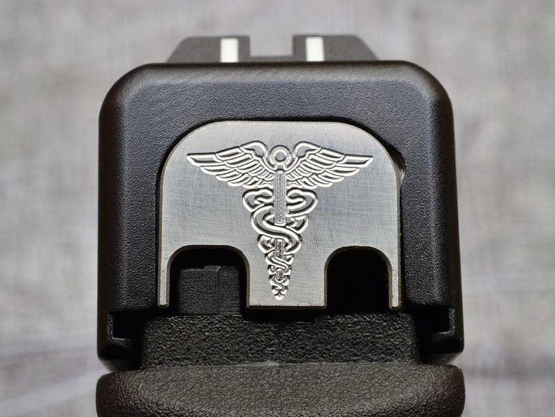 Load image into Gallery viewer, Milspin ARMY Glock Slide Back Plates (Most Popular)