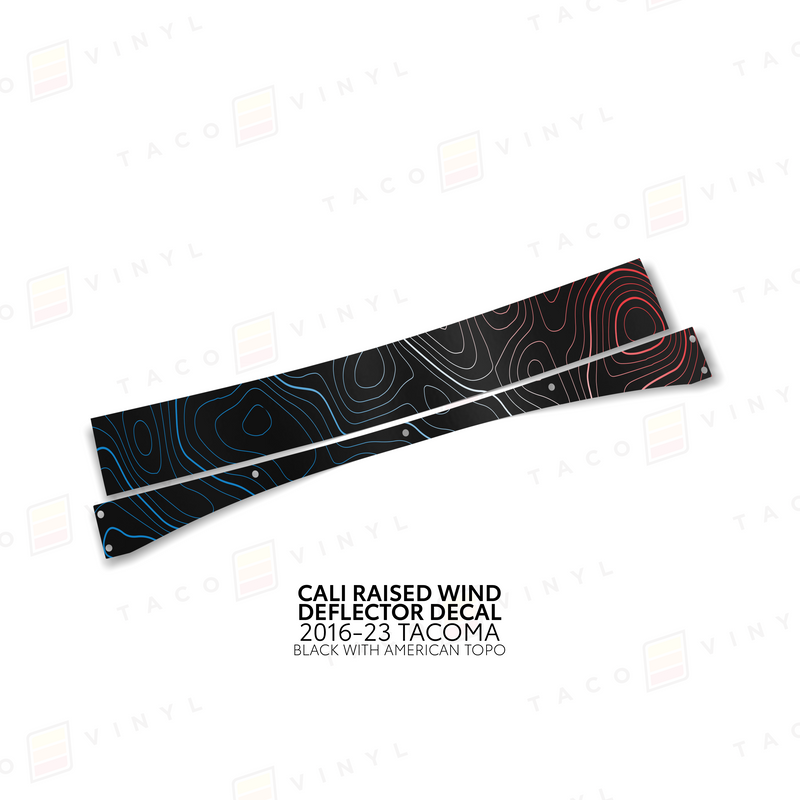 Load image into Gallery viewer, Cali Raised Wind Deflector Decal