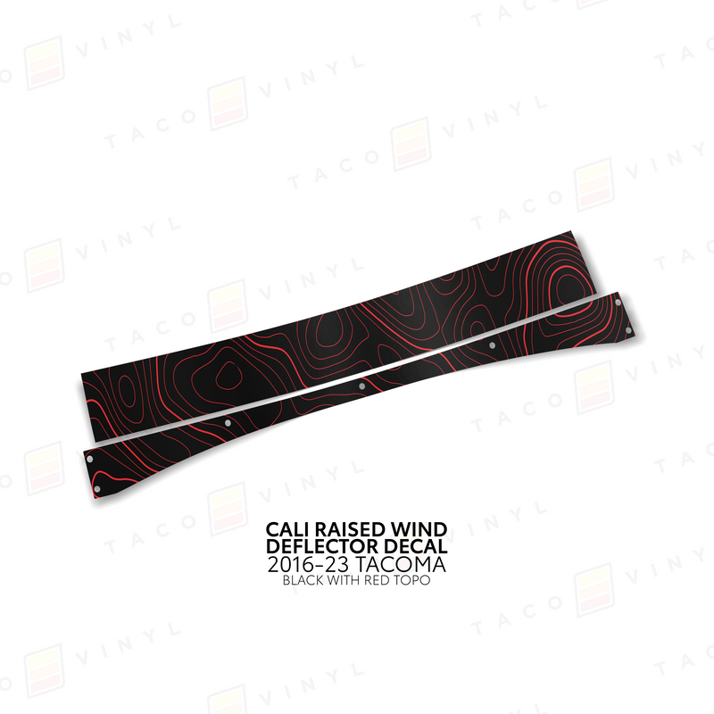 Load image into Gallery viewer, Cali Raised Wind Deflector Decal