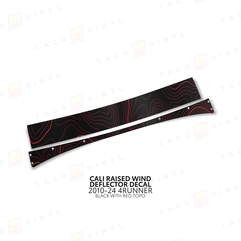 Load image into Gallery viewer, Cali Raised Wind Deflector Decal