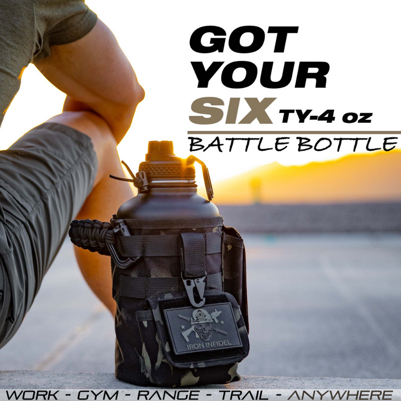 Load image into Gallery viewer, 64oz Battle Bottle Water Bottles