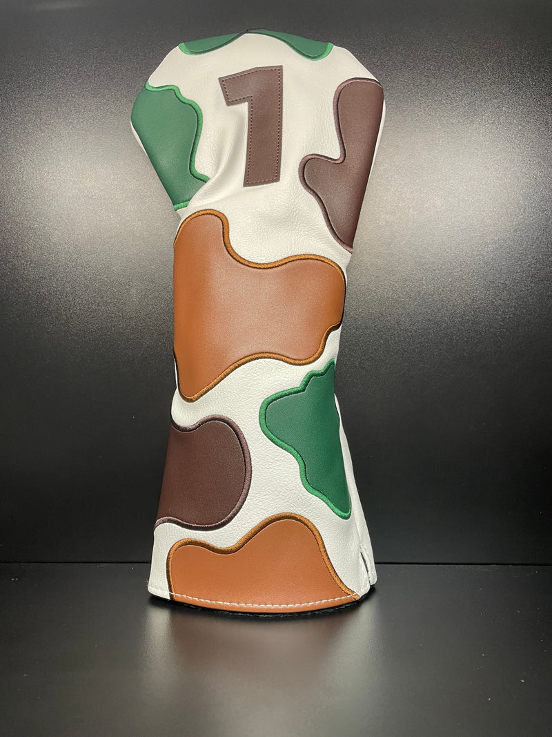 Load image into Gallery viewer, Camo Cow Print Headcover