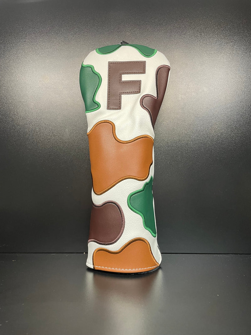 Load image into Gallery viewer, Camo Cow Print Headcover