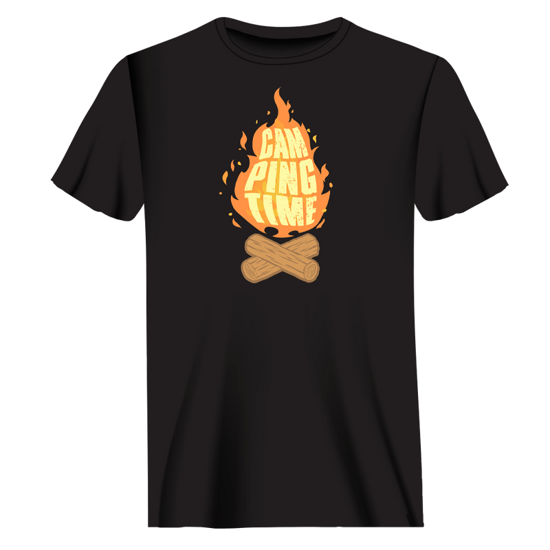 Load image into Gallery viewer, Camp Fire Man T-Shirt