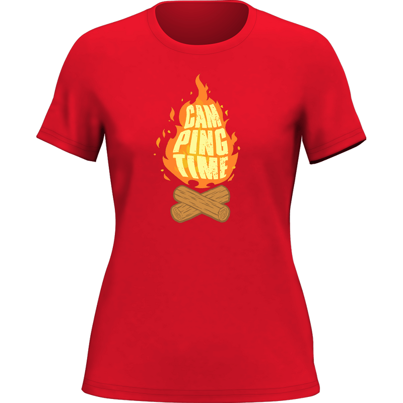 Load image into Gallery viewer, Camp Fire T-Shirt for Women
