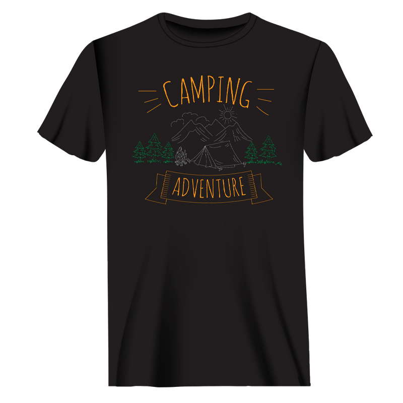 Load image into Gallery viewer, Camping Adventure Man T-Shirt