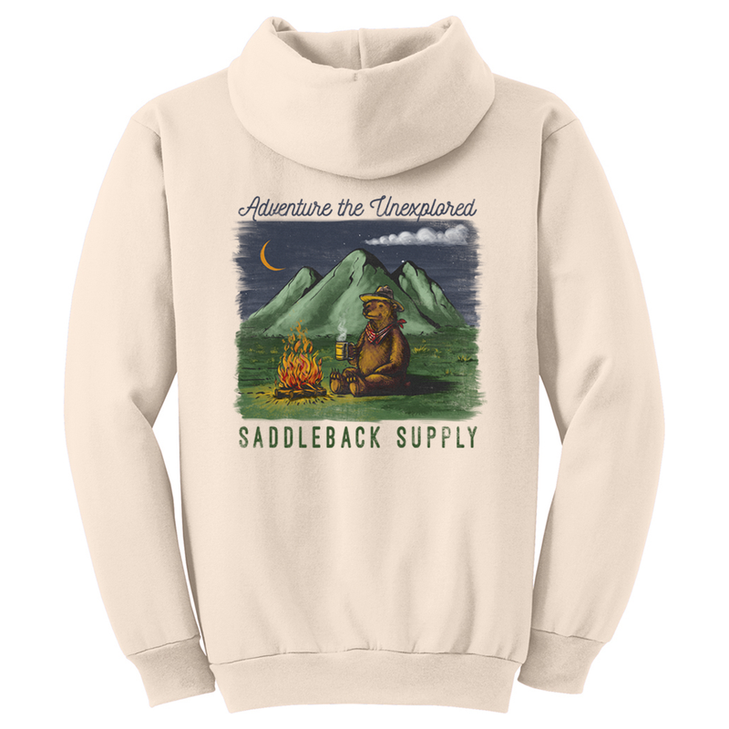Load image into Gallery viewer, Camping Bear Hoodie