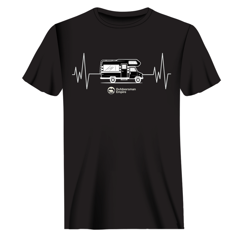 Load image into Gallery viewer, Camping Cardiogram Man T-Shirt