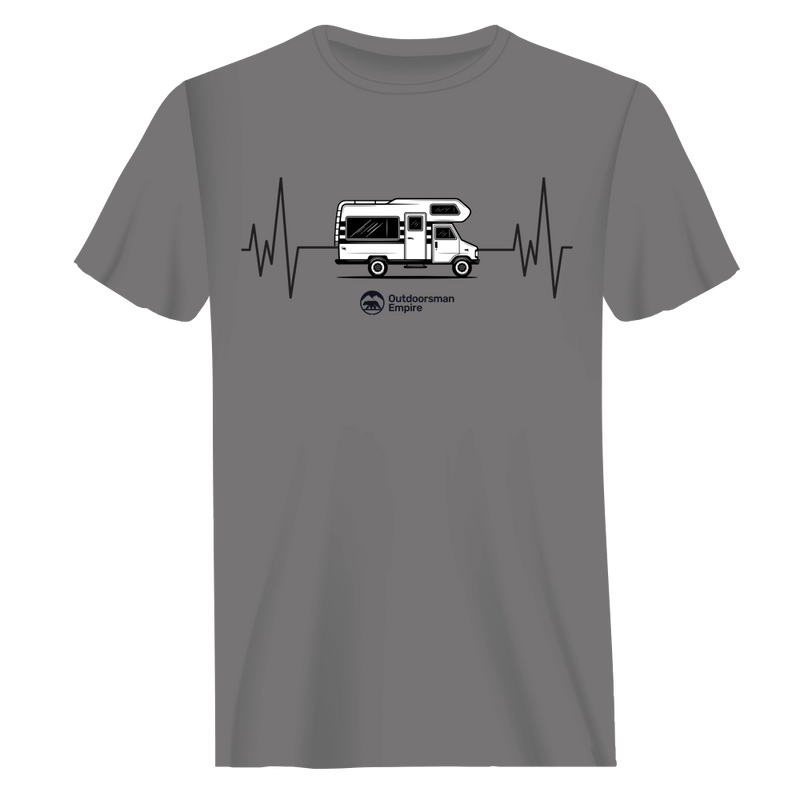 Load image into Gallery viewer, Camping Cardiogram Man T-Shirt