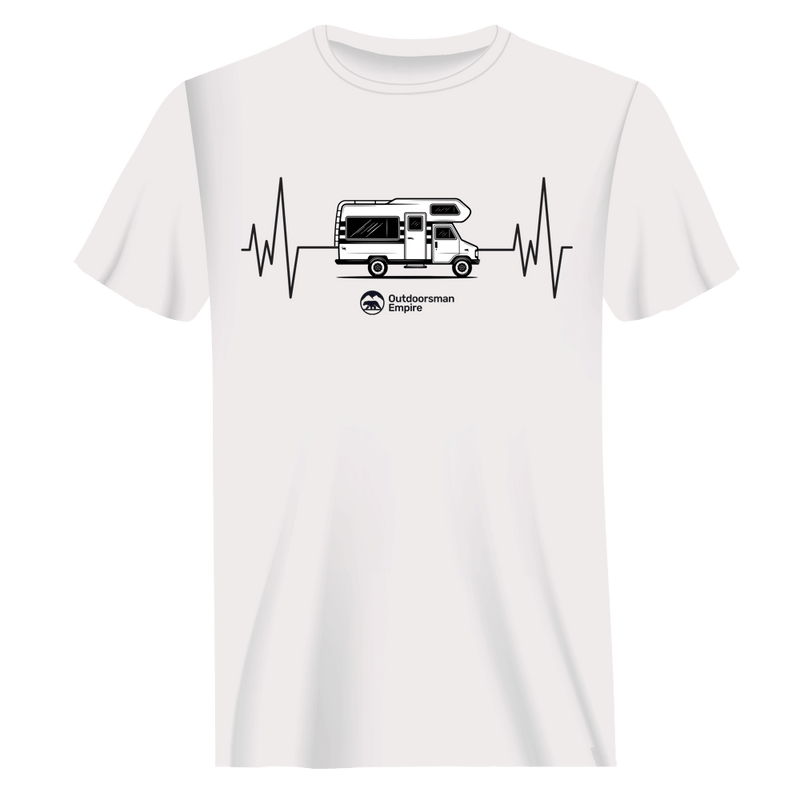 Load image into Gallery viewer, Camping Cardiogram Man T-Shirt