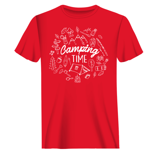 Camping Elements Man T-Shirt