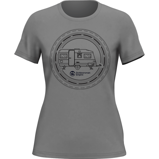 Camping Kaleidoscope T-Shirt for Women