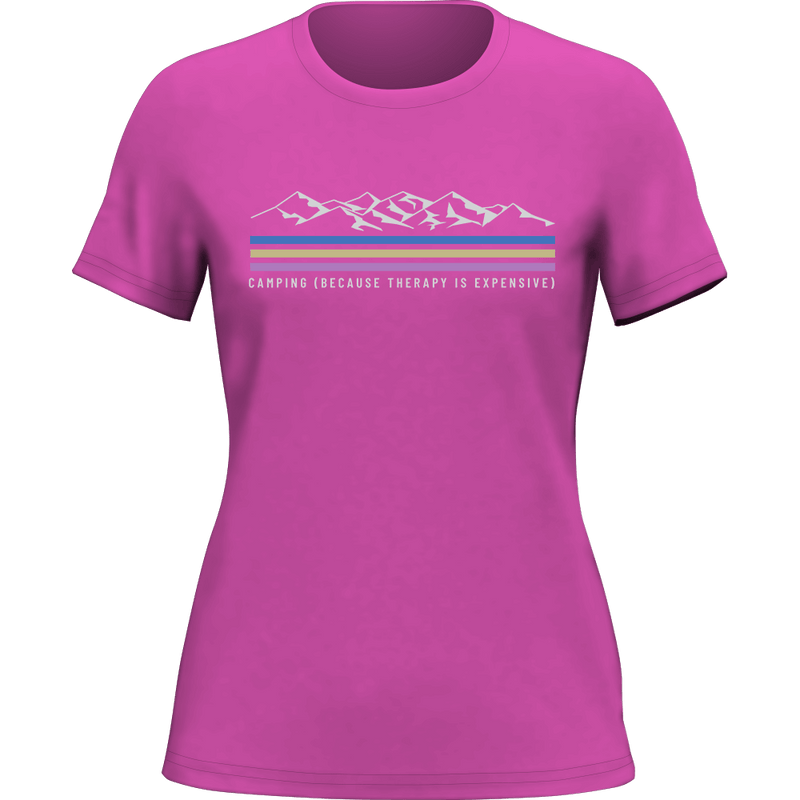 Load image into Gallery viewer, Camping Lines T-Shirt for Women