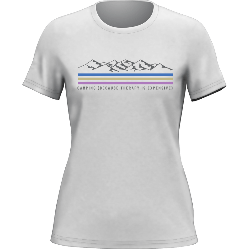 Load image into Gallery viewer, Camping Lines T-Shirt for Women