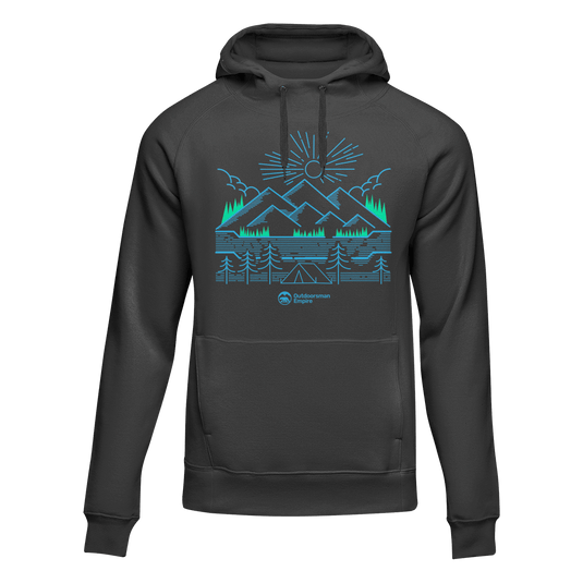 Camping Lines Unisex Hoodie