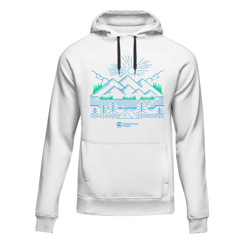 Load image into Gallery viewer, Camping Lines Unisex Hoodie