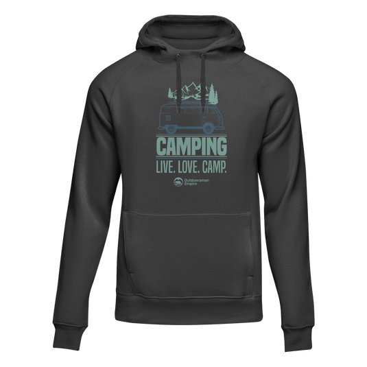 Camping Live Love Camp Unisex Hoodie
