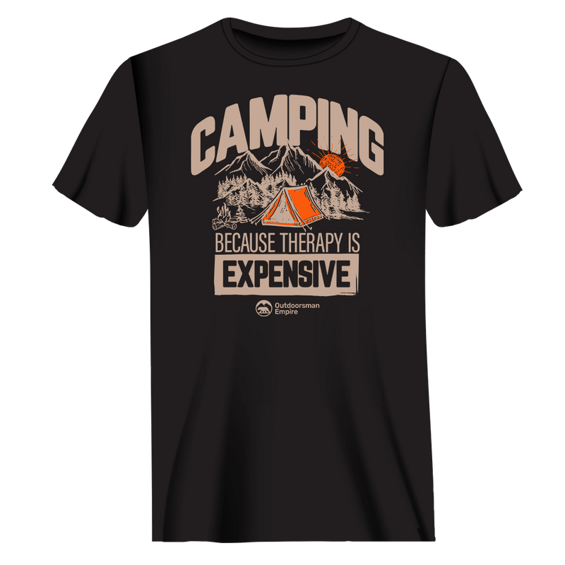 Load image into Gallery viewer, Camping No Expensive Man T-Shirt