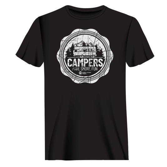 Camping Seal Man T-Shirt